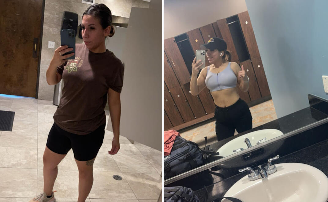 Milcah My client Milcah lost 40 lbs