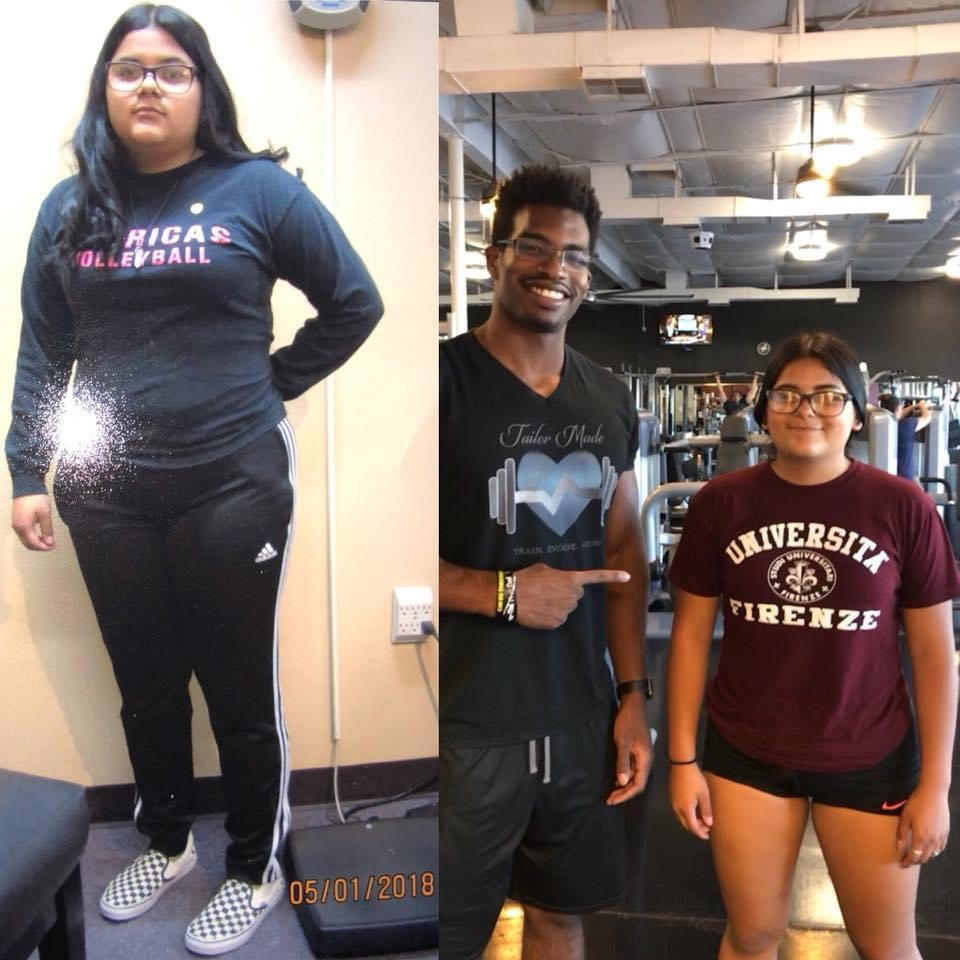 My client Kayla dropped 32 lbs in only 3 months!